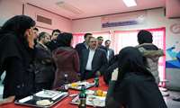 بازدید سر زده سرپرست دانشگاه از سلف سرویس مرکزی
